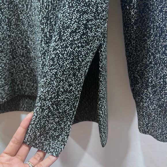 Athleta Merino Wool Blend Tunic V Neck Knit Oversized Sweater Tops Women's Size - Picture 7 of 9